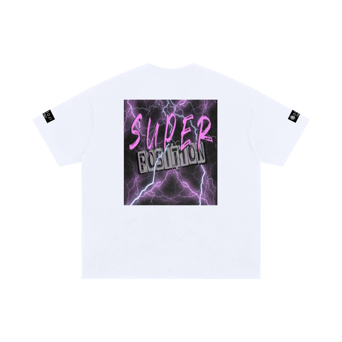 BOOJI ITALY SUPER POSITION COLLECTION MATRIX COTTON T-SHIRT