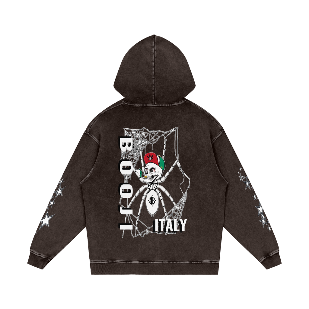 BOOJI ITALY MOLLYHOOD COLLECTION SNOW WASHED T-SHIRT