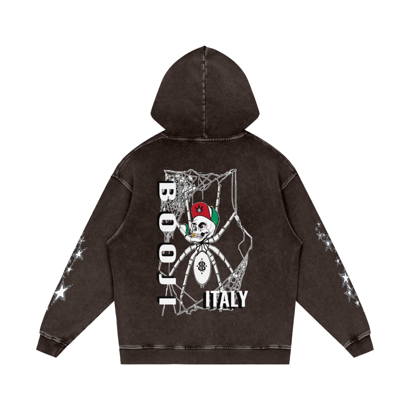 BOOJI ITALY MOLLYHOOD COLLECTION SNOW WASHED T-SHIRT