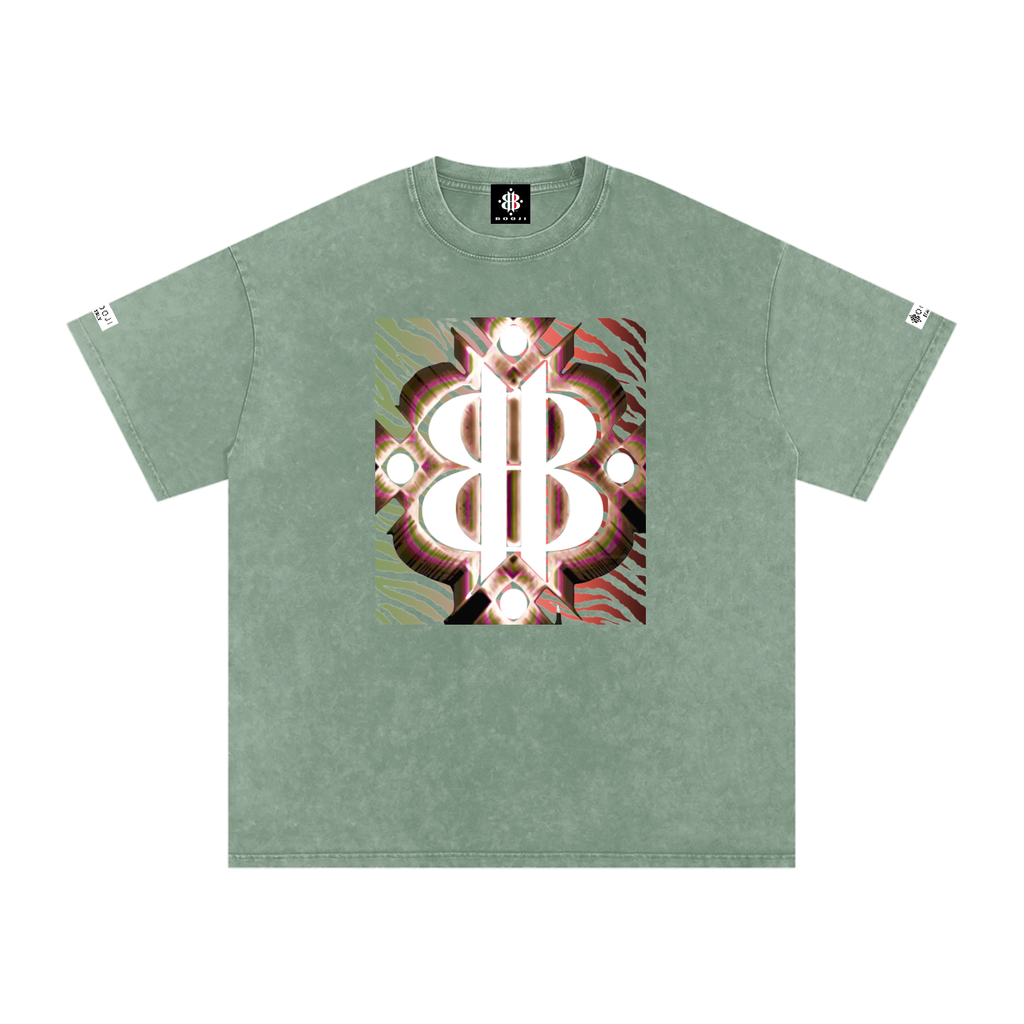 BOOI ITALY WILD INFLUENCE KNIFED SNOW WASHED T-SHIRT