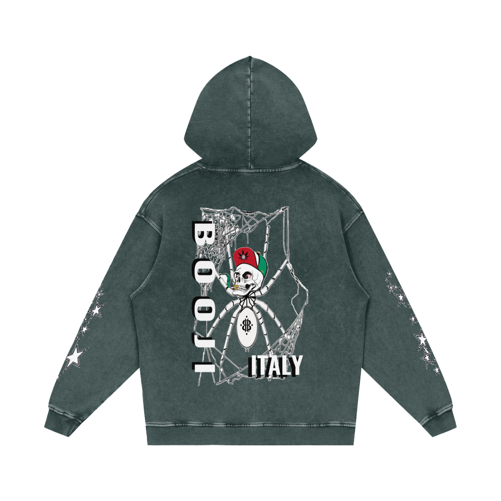 BOOJI ITALY MOLLYHOOD COLLECTION SNOW WASHED T-SHIRT