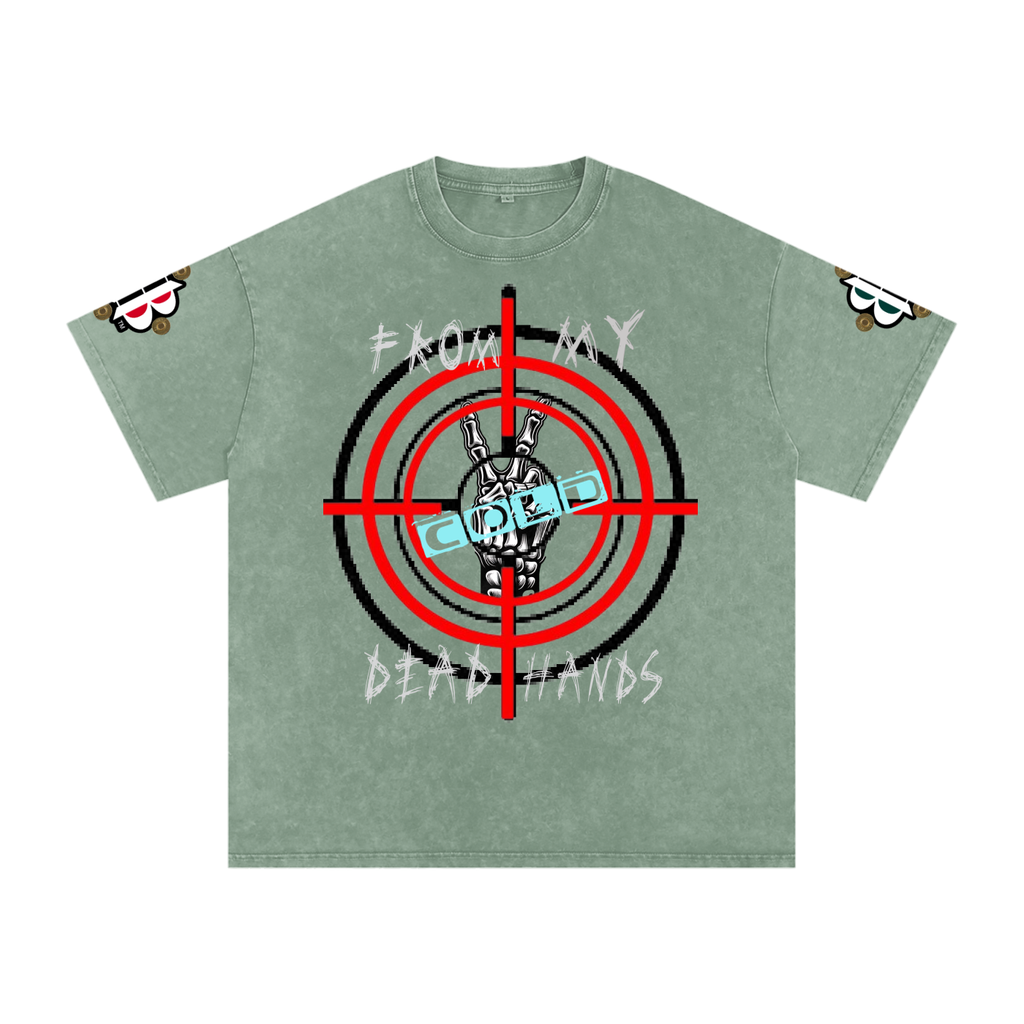 BOOJI ITALY "CLICK BANG COLLECTION" SNOW WASHED T-SHIRT