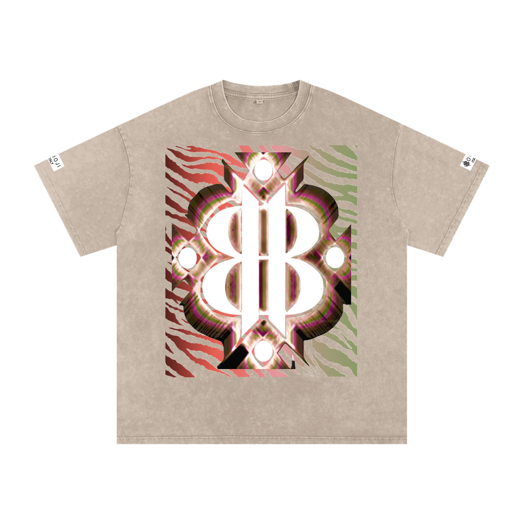 BOOJI ITALY WILD INFLUENCE KNIFE SNOW WASHED T-SHIRT