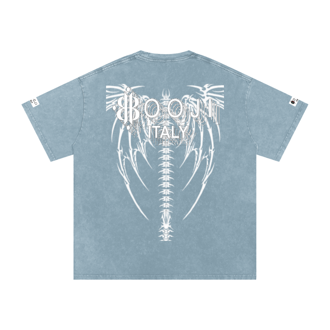 BOOJI ITALY "DXXD IN LOVE" SNOW WASHED T-SHIRT