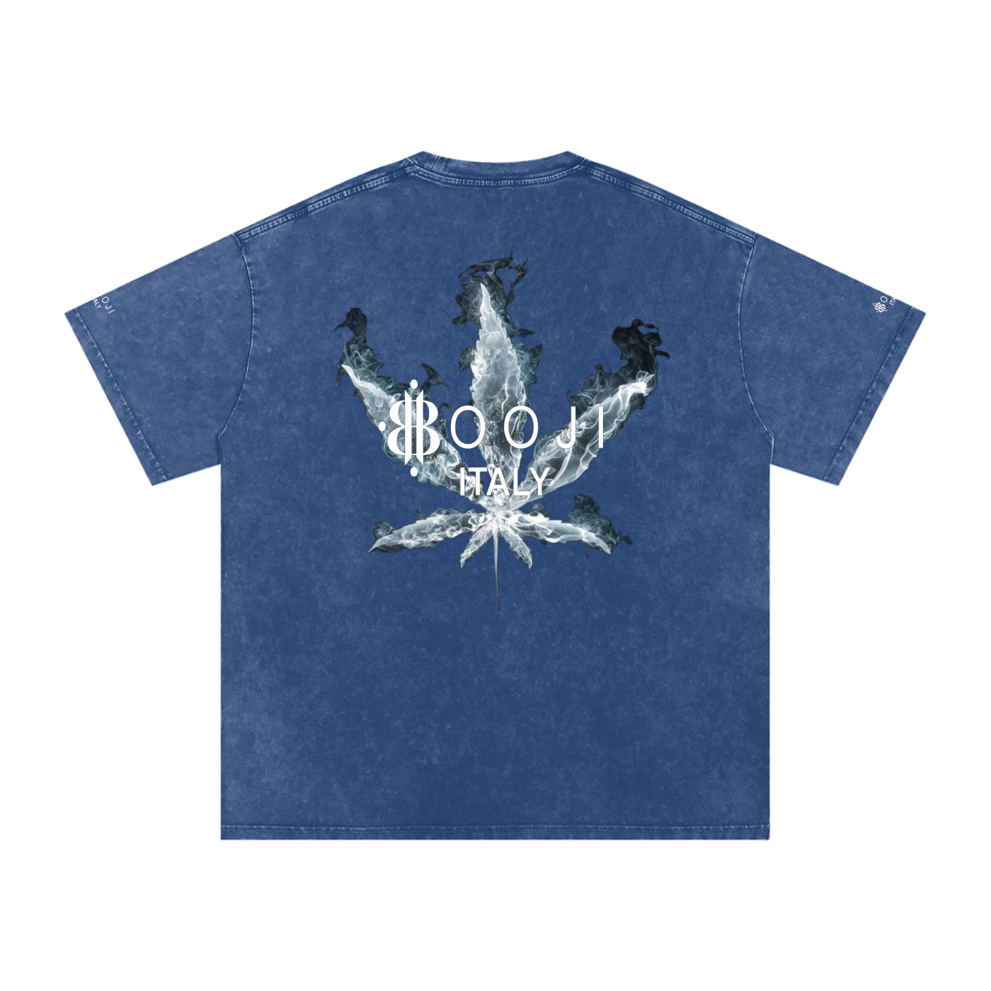 BOOJI ITALY "SMOKES COLLECTION" SNOW WASHED T-SHIRT