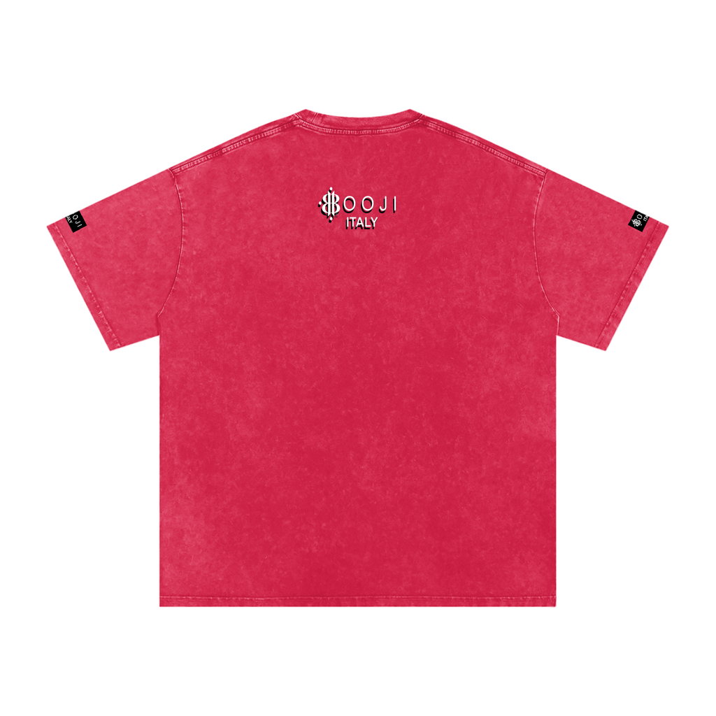 BOOJI ITALY RICH SINNERS SNOW WASHED T-SHIRT