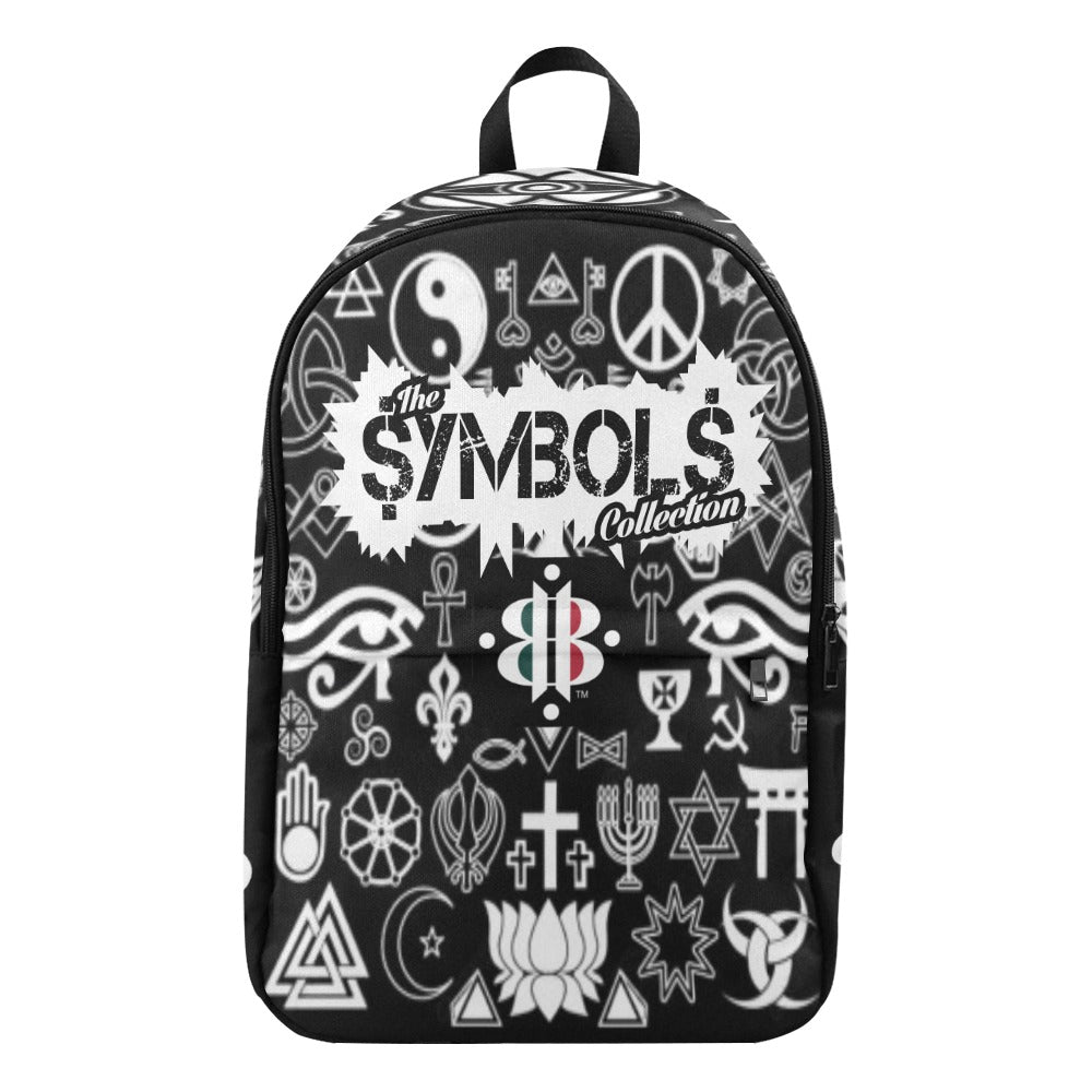 BOOJI ITALY "SYMBOLS COLLECTION" BLACK CASUAL BACKPACK