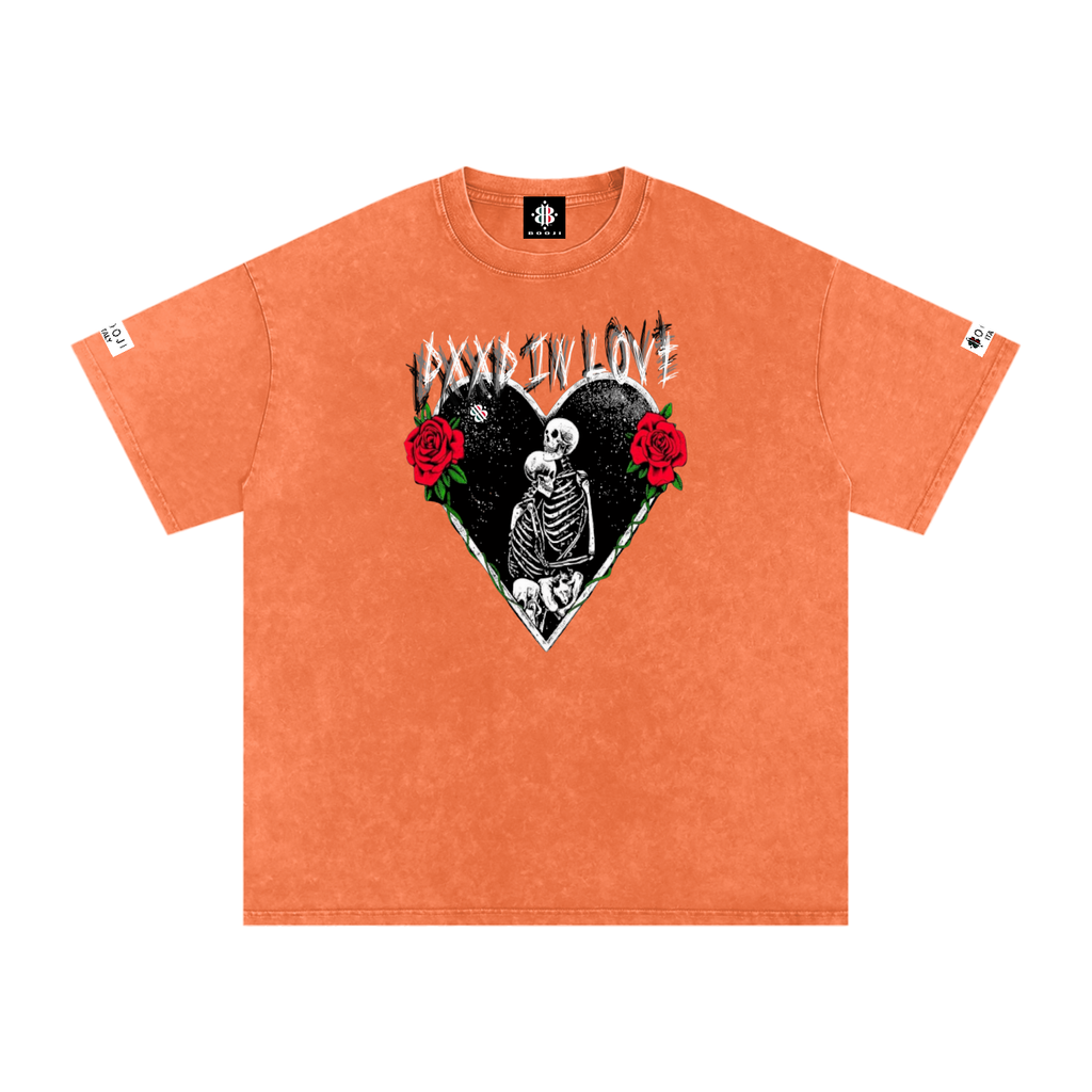 BOOJI ITALY DXXD IN LOVE SNOW WASHED T-SHIRT