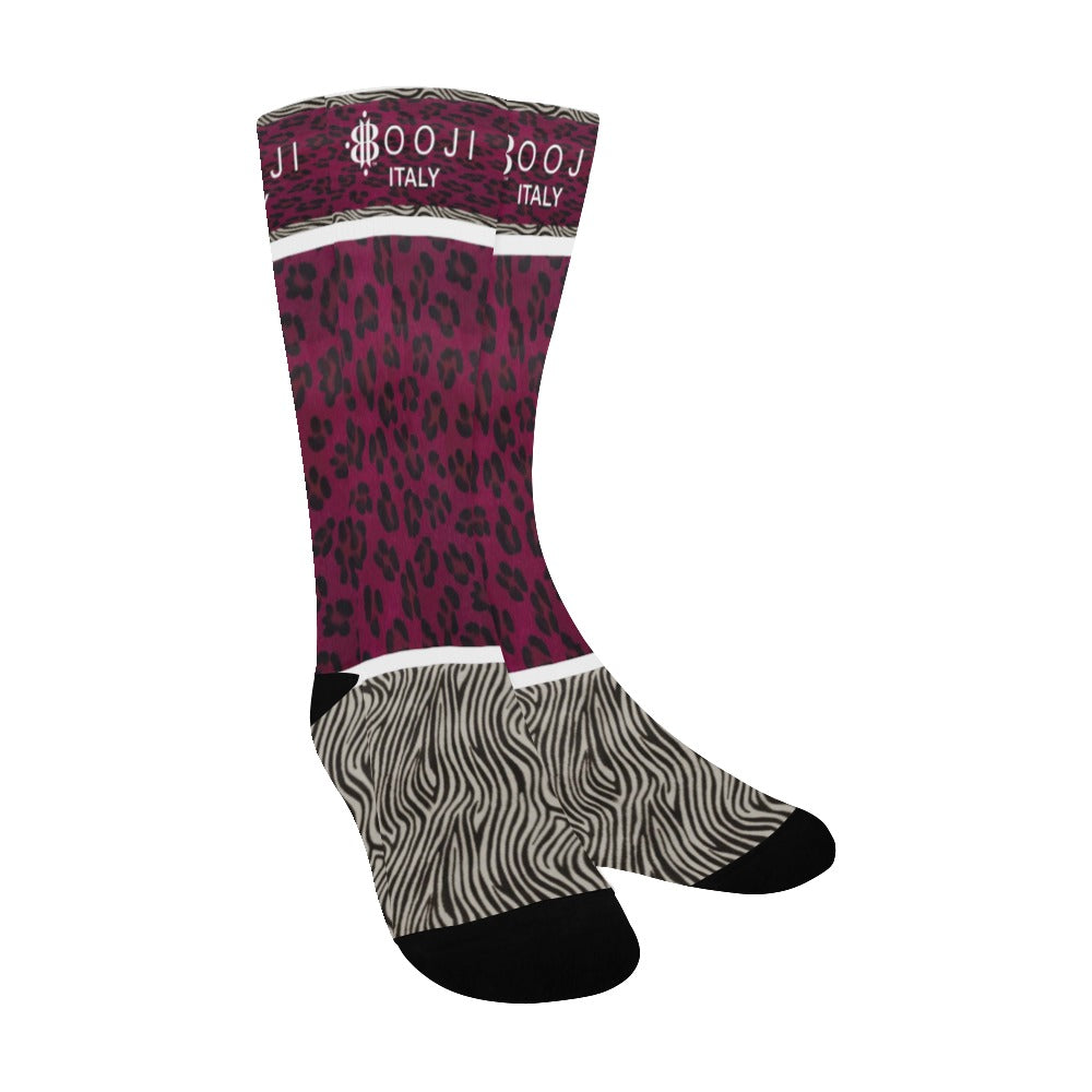 BOOJI ITALY WILD INFLUENCE COLLECTION MEN'S TUBE SOCKS