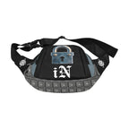 BOOJI ITALY LOCK IN COLLECTION BLACK WAIST BAG