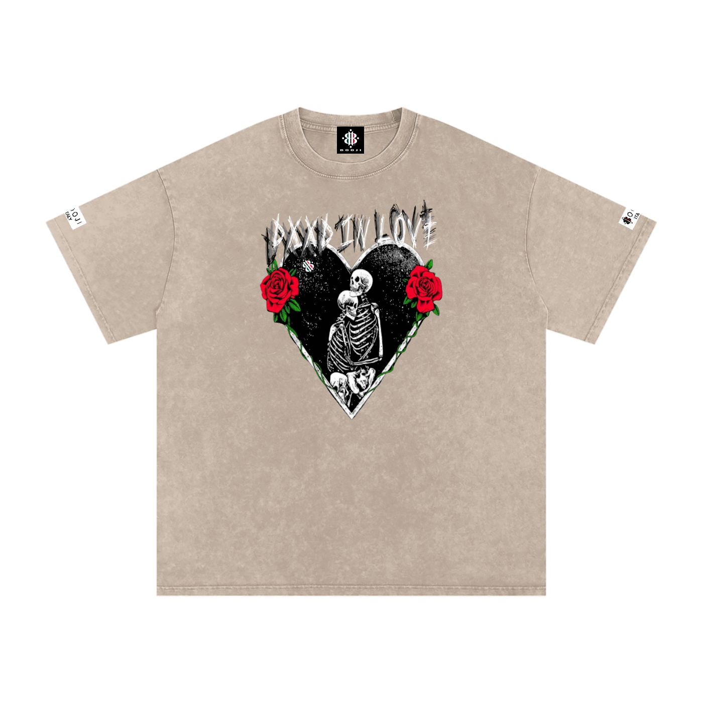 BOOJI ITALY DXXD IN LOVE SNOW WASHED T-SHIRT