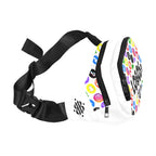 BOOJI ITALY LOGOS COLLECTION WHITE UNISEX WAIST BAG
