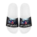 BOOJI ITALY FIENDS COLLECTION MEN'S WHITE SOLE SLIDES
