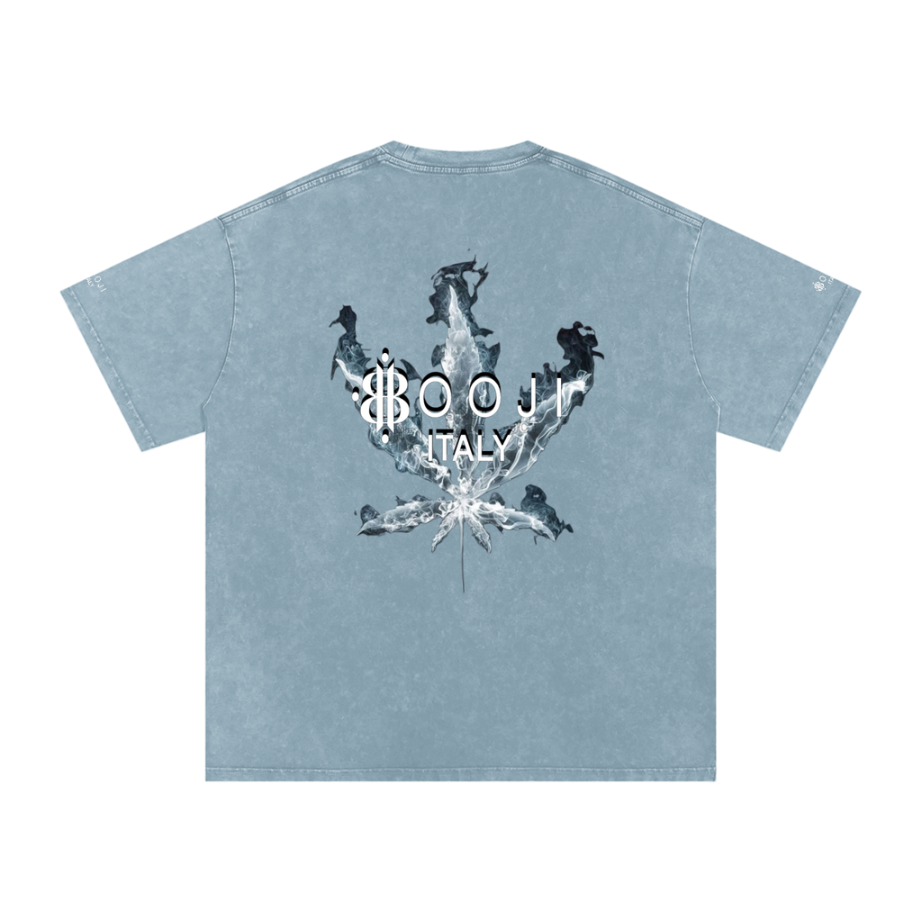 BOOJI ITALY SMOKES COLLECTION SNOW WASHED T-SHIRT