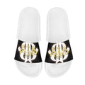 BOOJI ITALY ETA PRIMO COLLECTION MEN'S WHITE SOLE SLIDES