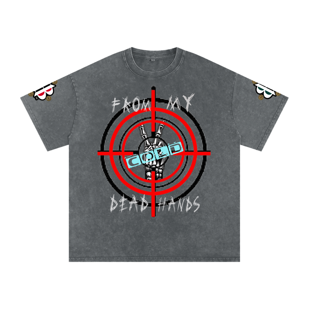 BOOJI ITALY "CLICK BANG COLLECTION" SNOW WASHED T-SHIRT