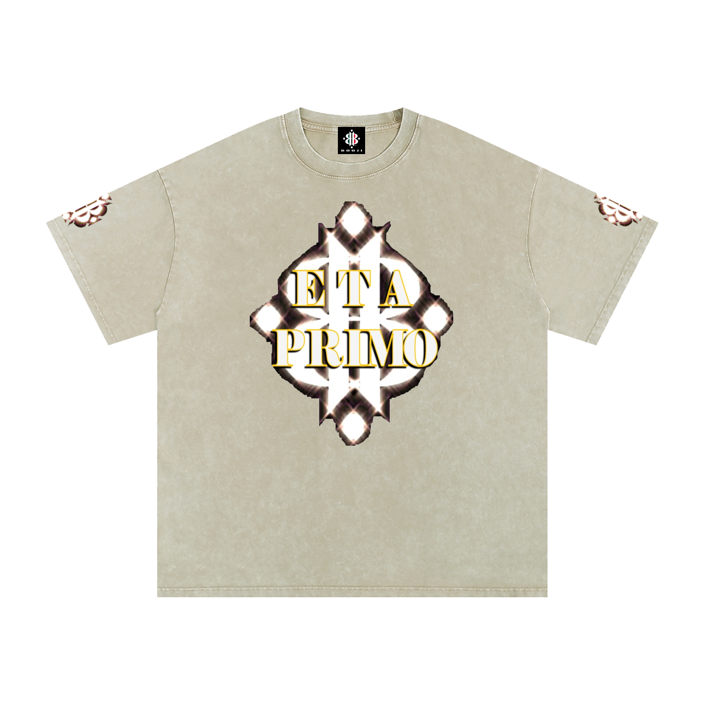 BOOJI ITALY ETA PRIMO COLLECTION SNOW WASHED T-SHIRT