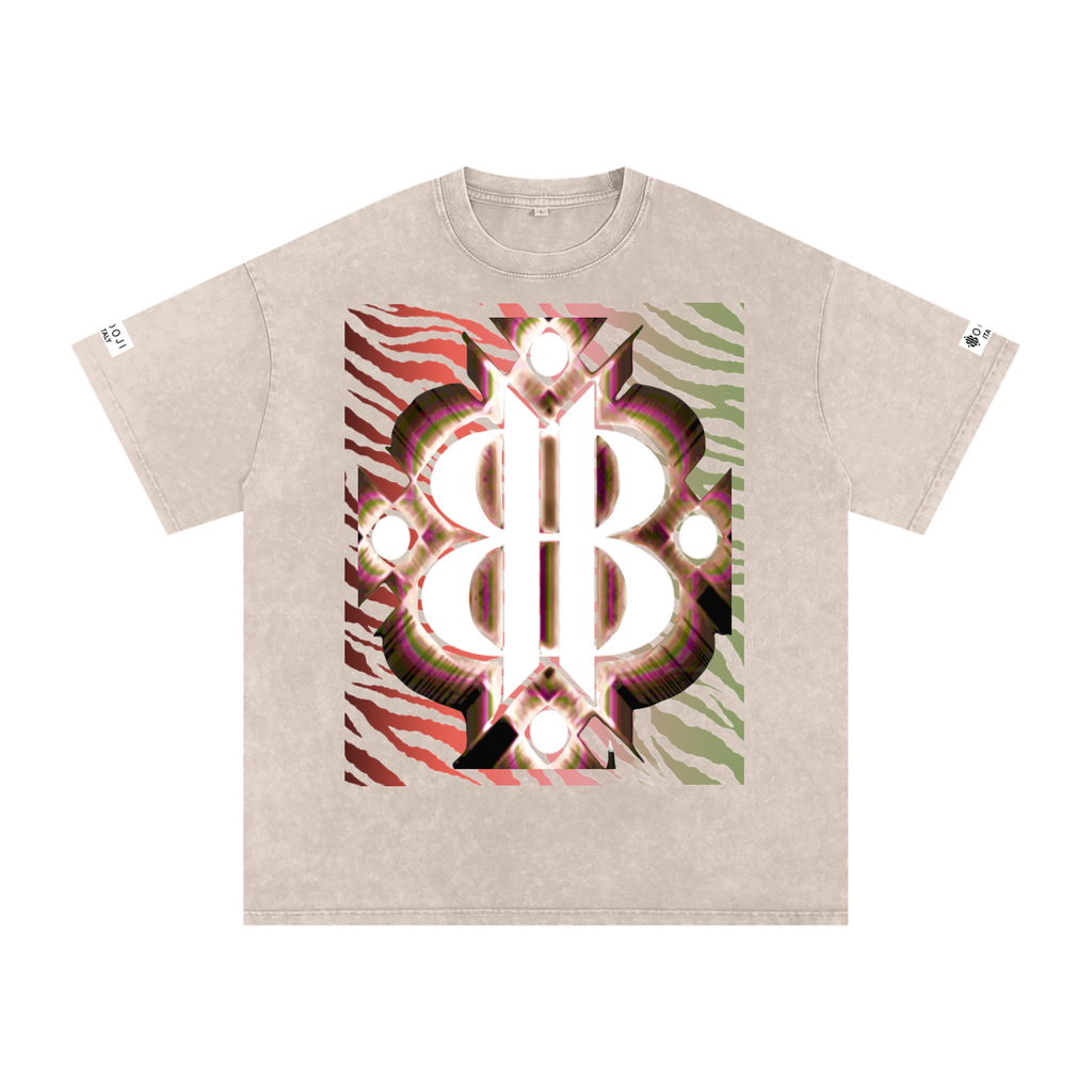 BOOJI ITALY WILD INFLUENCE KNIFE SNOW WASHED T-SHIRT