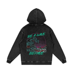 BOOJI ITALY BE A WAVE BEHAVE SNOW WASHED HOODIE