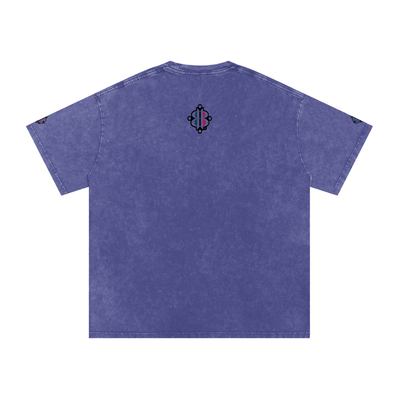 BOOJI ITALY 7 STARS 4 EVER $ LOGO SNOW WASHED T-SHIRT