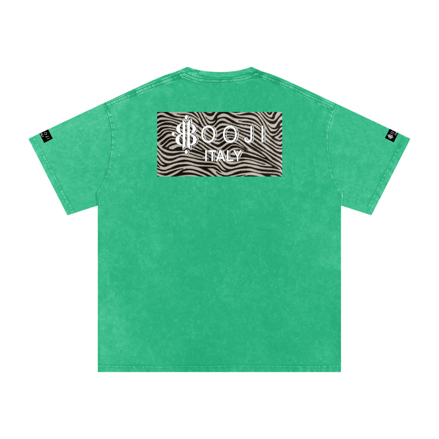 BOOJI ITALY WILD INFLUENCE Z-BACK SNOW WASHED T-SHIRT