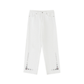 BOOJI ITALY FLY DENIM MFR. COLLECTION MEN'S HEAVYWEIGHT STRAIGHT LEG JEANS