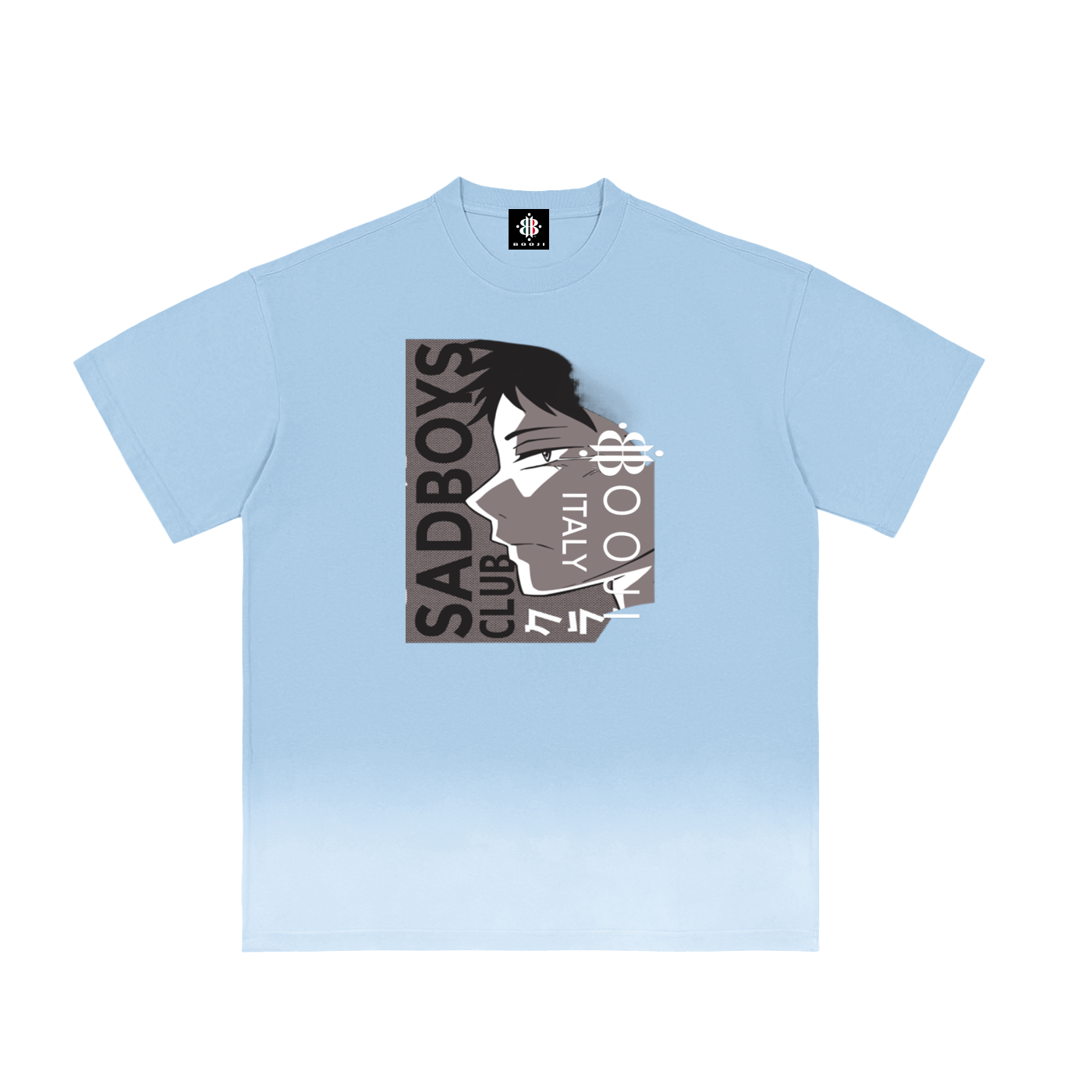 BOOJI ITALY SAD BOYS CLUB SUNFADED T-SHIRT