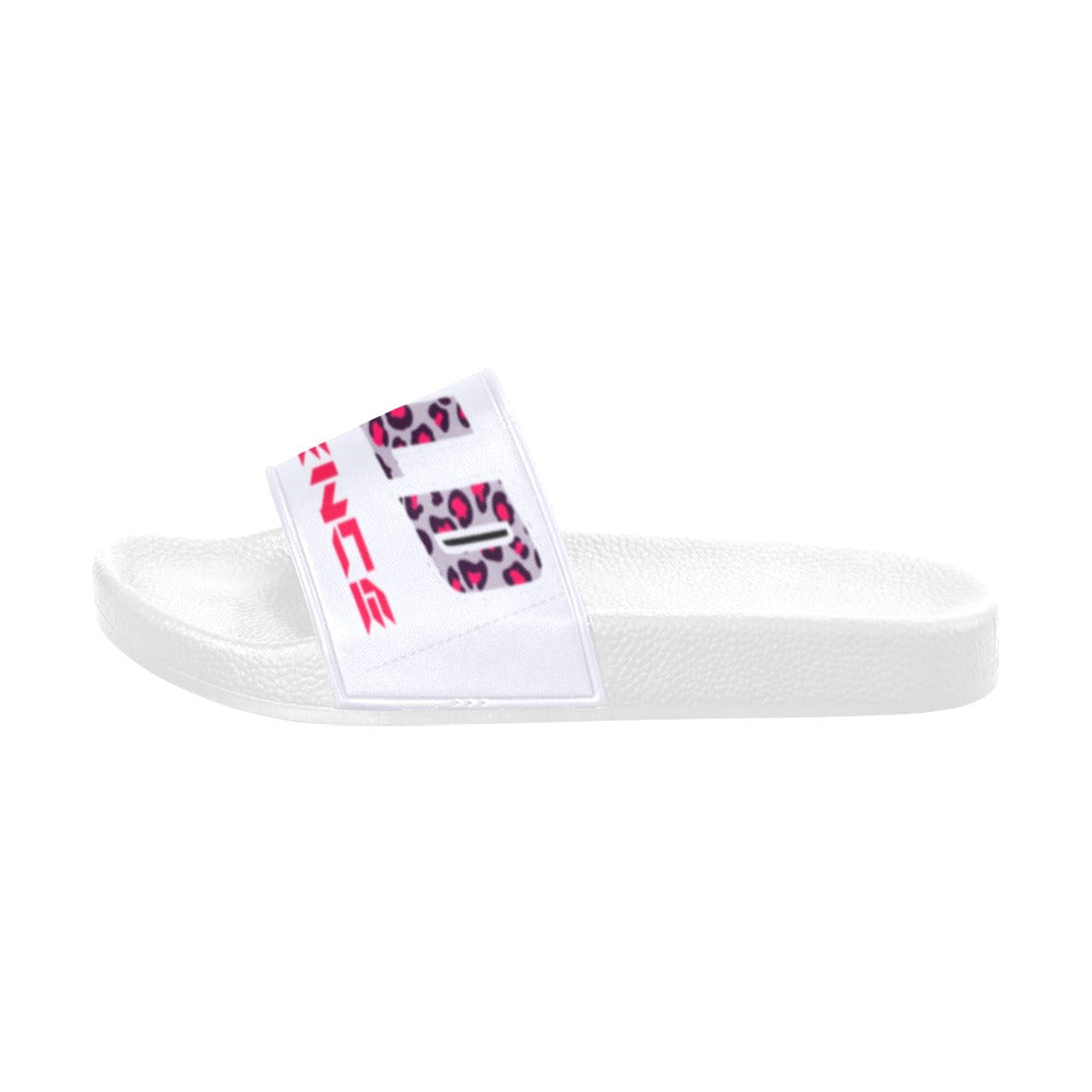 BOOJI ITALY WILD INFLUENCE COLLECTION IN WHITE MEN'S WHITE SOLE SLIDES