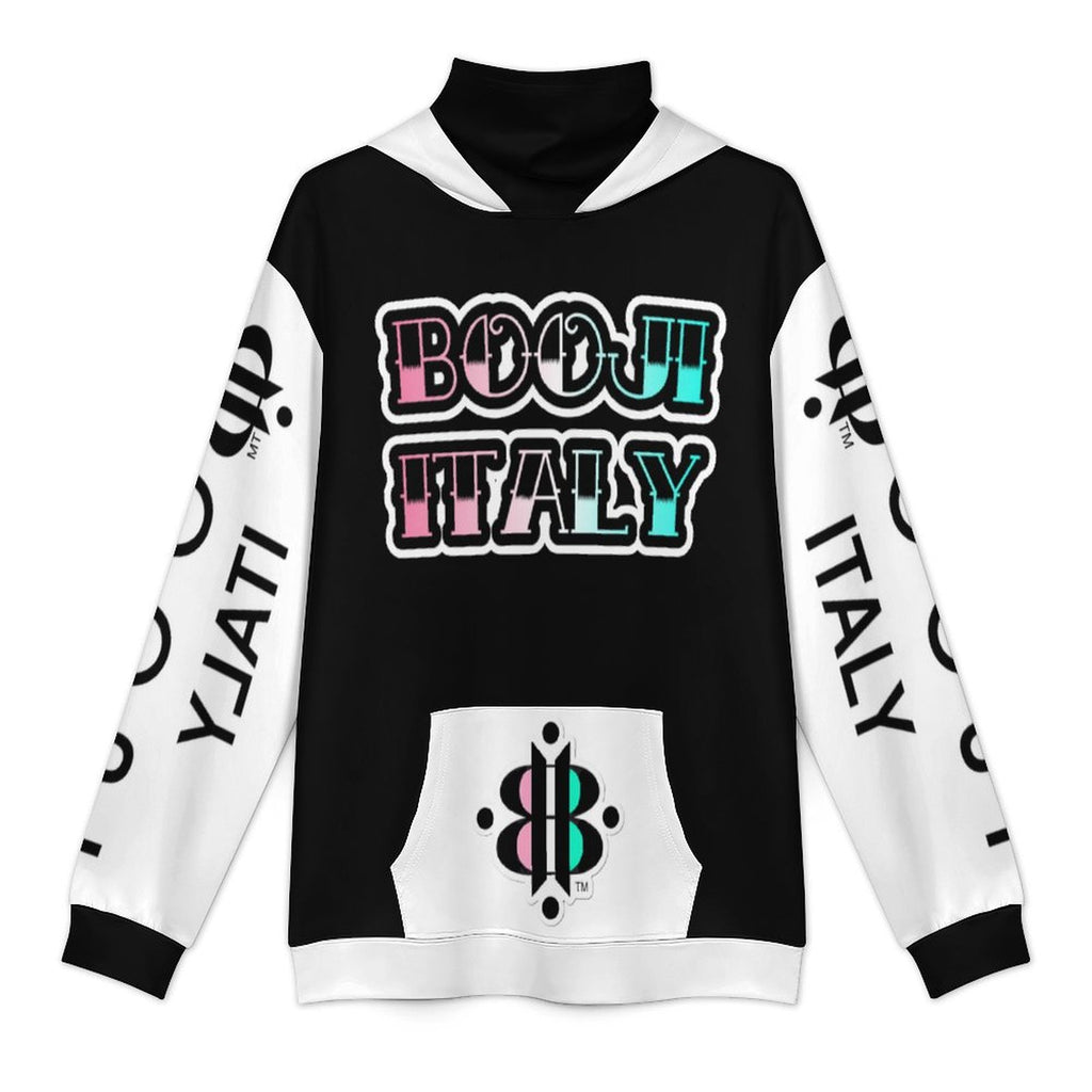 BOOJI INVERTS COLLECTION Men's Hoodie with Mask