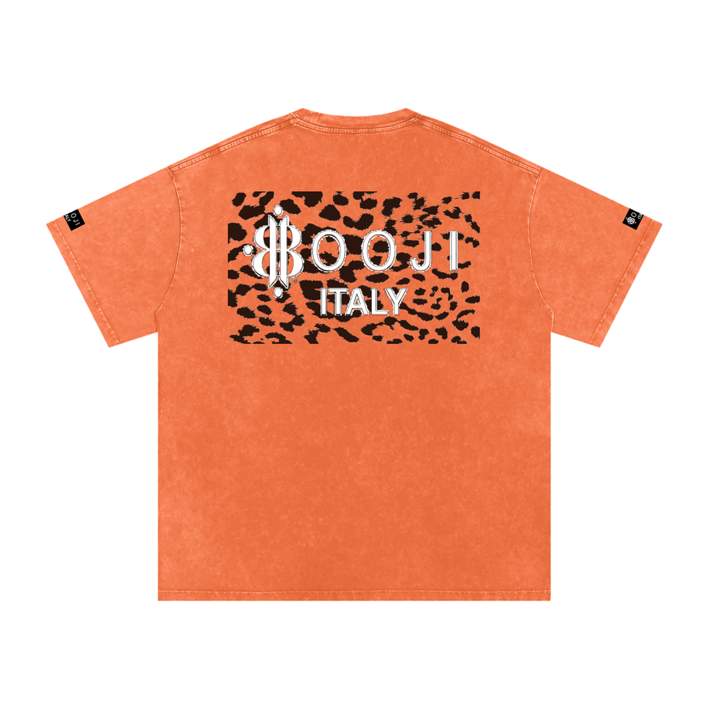 BOOJI ITALY "SAVAGE HEROES" SNOW WASHED T-SHIRT