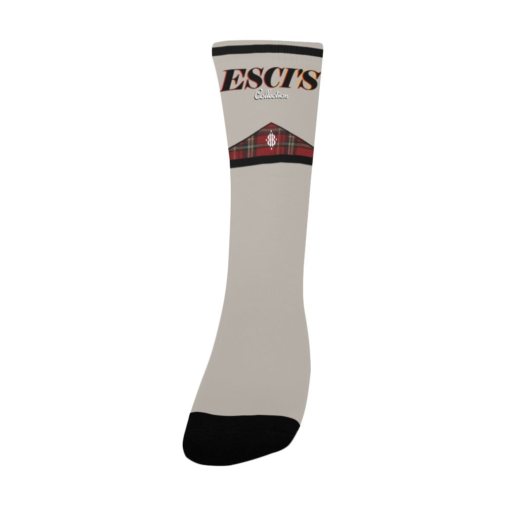 BOOJI ITALY ESCI'S COLLECTION WOMENS LAMB CREW SOCKS Women's Custom Socks