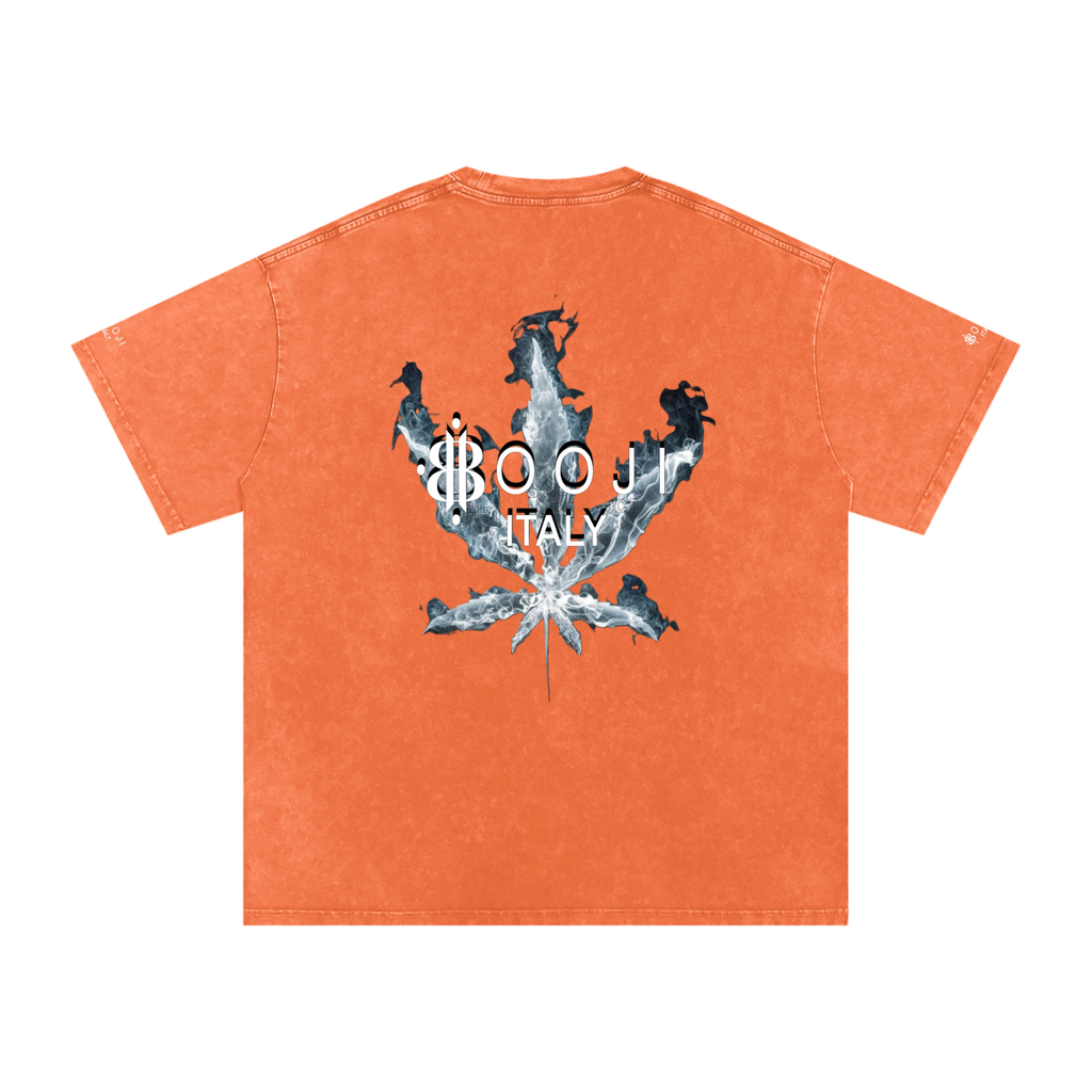 BOOJI ITALY SMOKES COLLECTION SNOW WASHED T-SHIRT