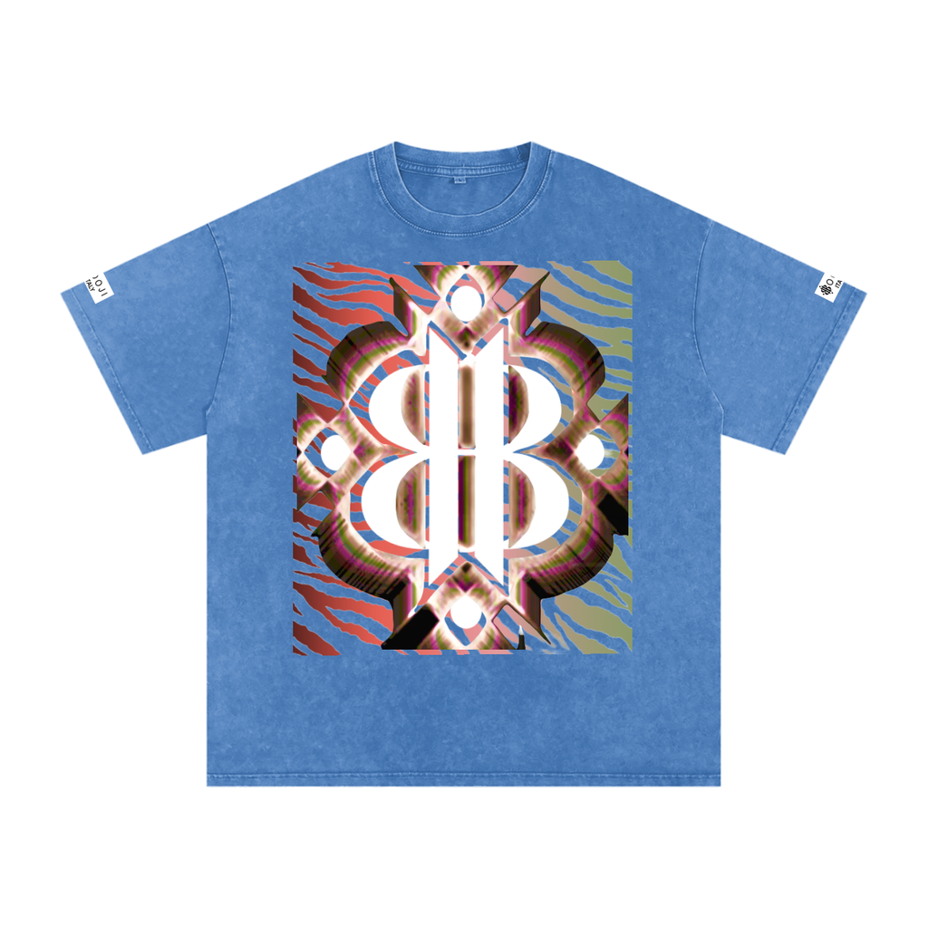 BOOJI ITALY "WILD INFLUENCE" LINE SNOW WASHED T-SHIRT