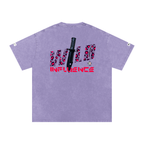 BOOJI ITALY WILD INFLUENCE KNIFED SNOW WASHED T-SHIRT