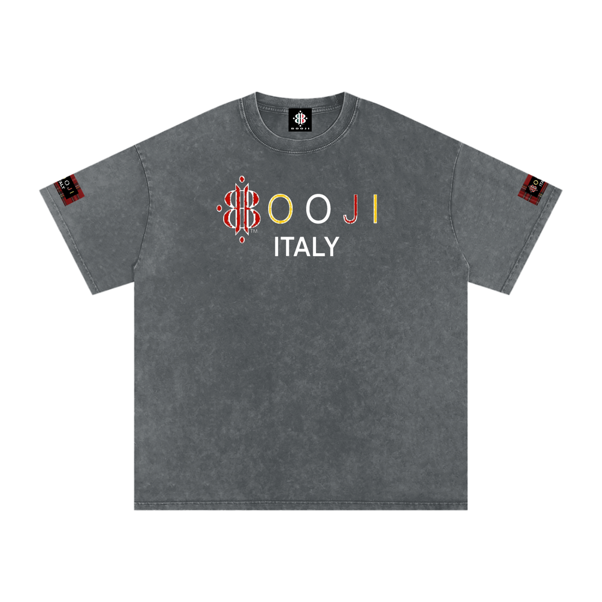 BOOJI ITALY ESCI'S COLLECTION SNOW WASHED T-SHIRT