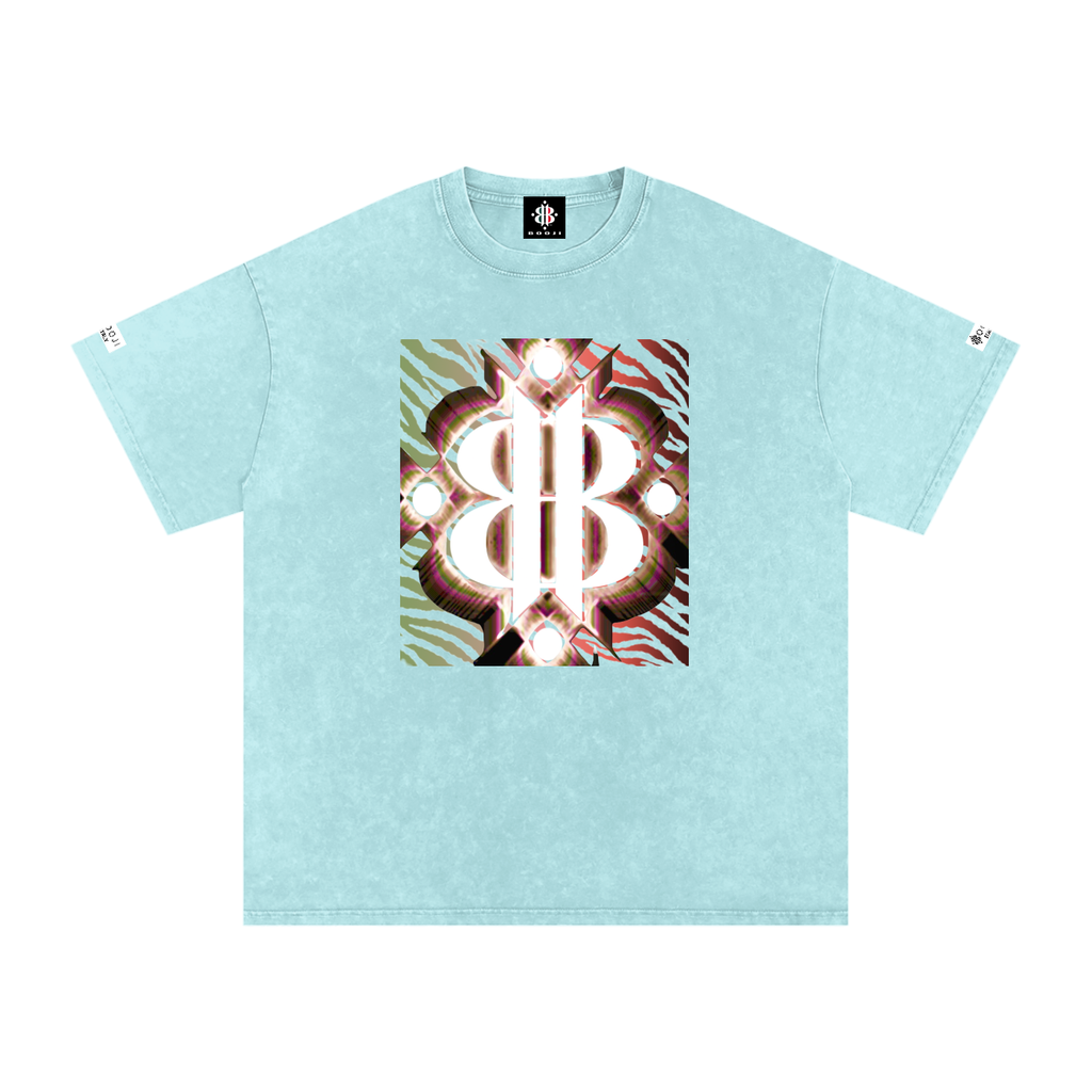 BOOI ITALY WILD INFLUENCE KNIFED SNOW WASHED T-SHIRT