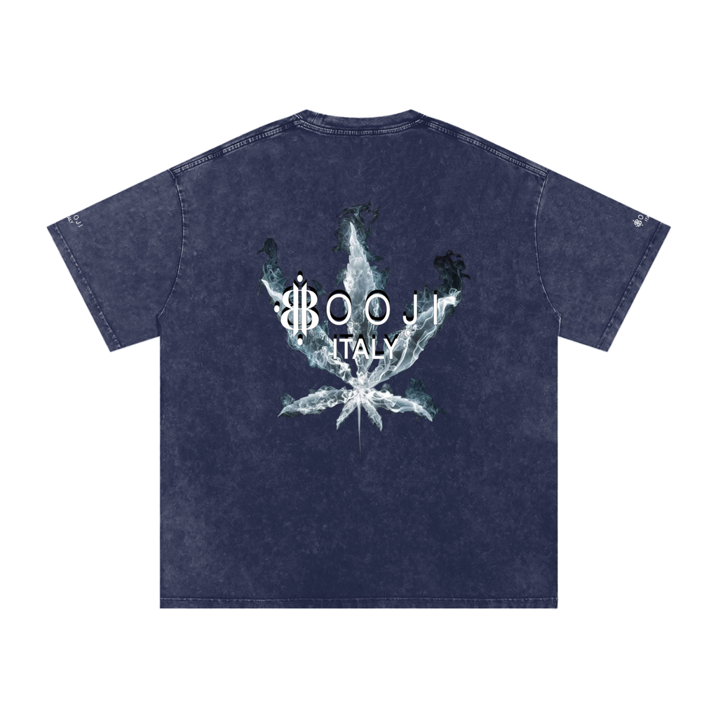 BOOJI ITALY SMOKES COLLECTION SNOW WASHED T-SHIRT