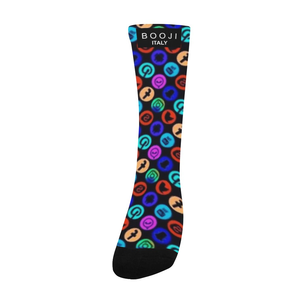 LOGOS INVERT MENS SOCKS Men's Custom Socks