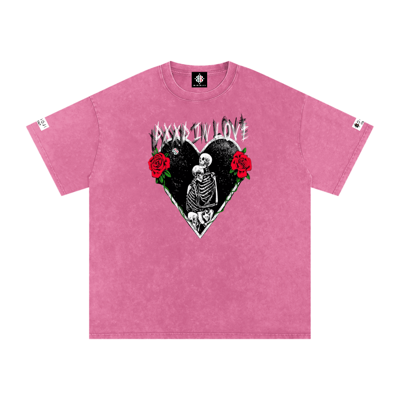 BOOJI ITALY DXXD IN LOVE SNOW WASHED T-SHIRT