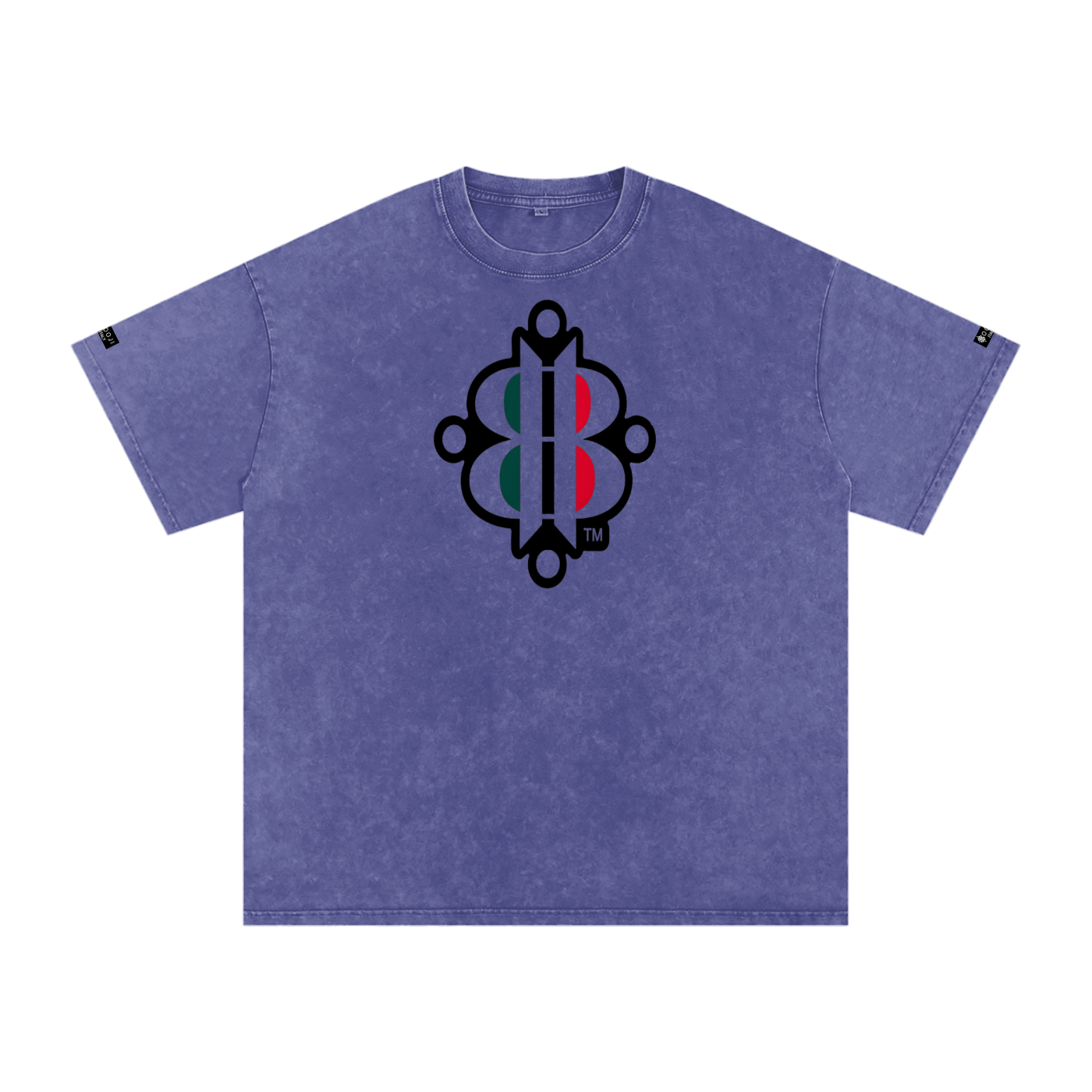 BOOJI ITALY "FLY DENIM MFR." SNOW WASHED T-SHIRT