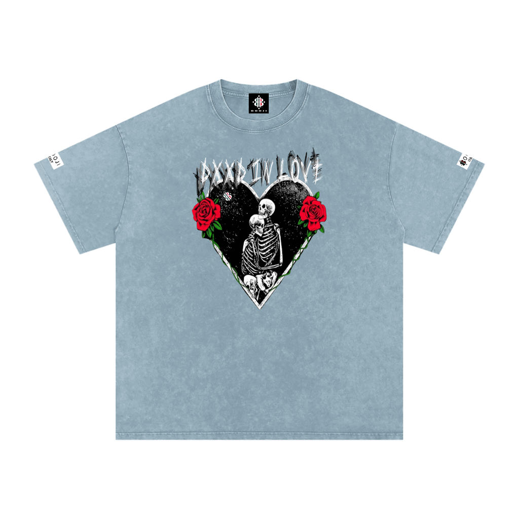 BOOJI ITALY DXXD IN LOVE SNOW WASHED T-SHIRT