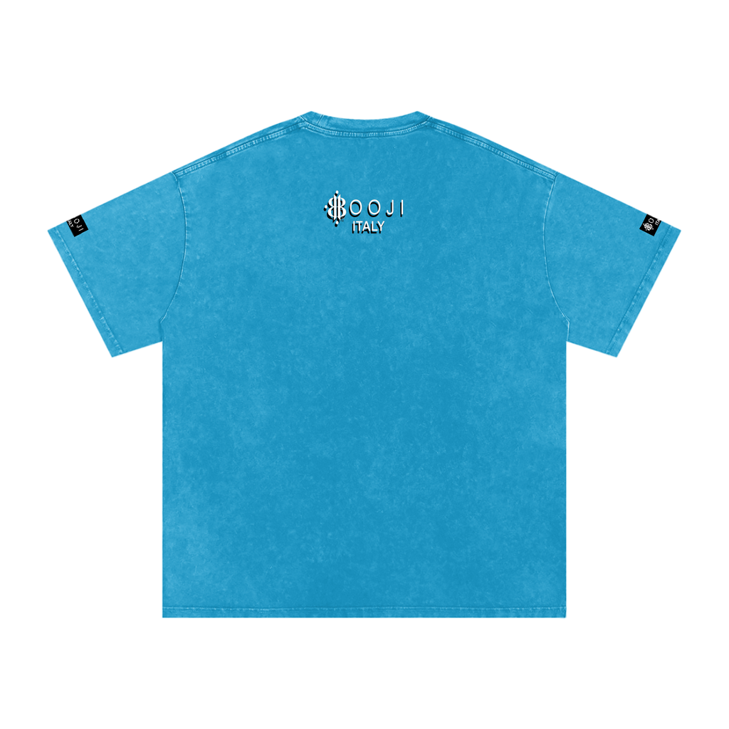 BOOJI ITALY RICH SINNERS SNOW WASHED T-SHIRT
