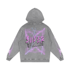 BOOJI ITALY SUPER POSITION COLLECTION SNOW WASHED COTTON HOODIE