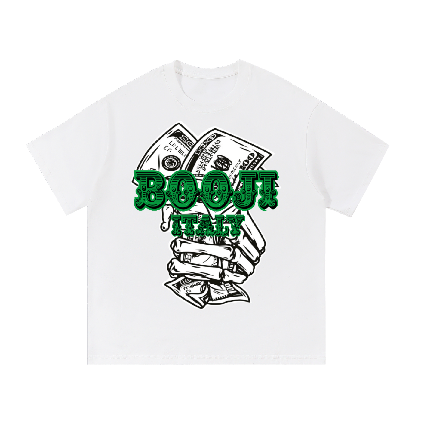 BOOJI ITALY "SUPER POSITION" THICK COTTON T-SHIRT