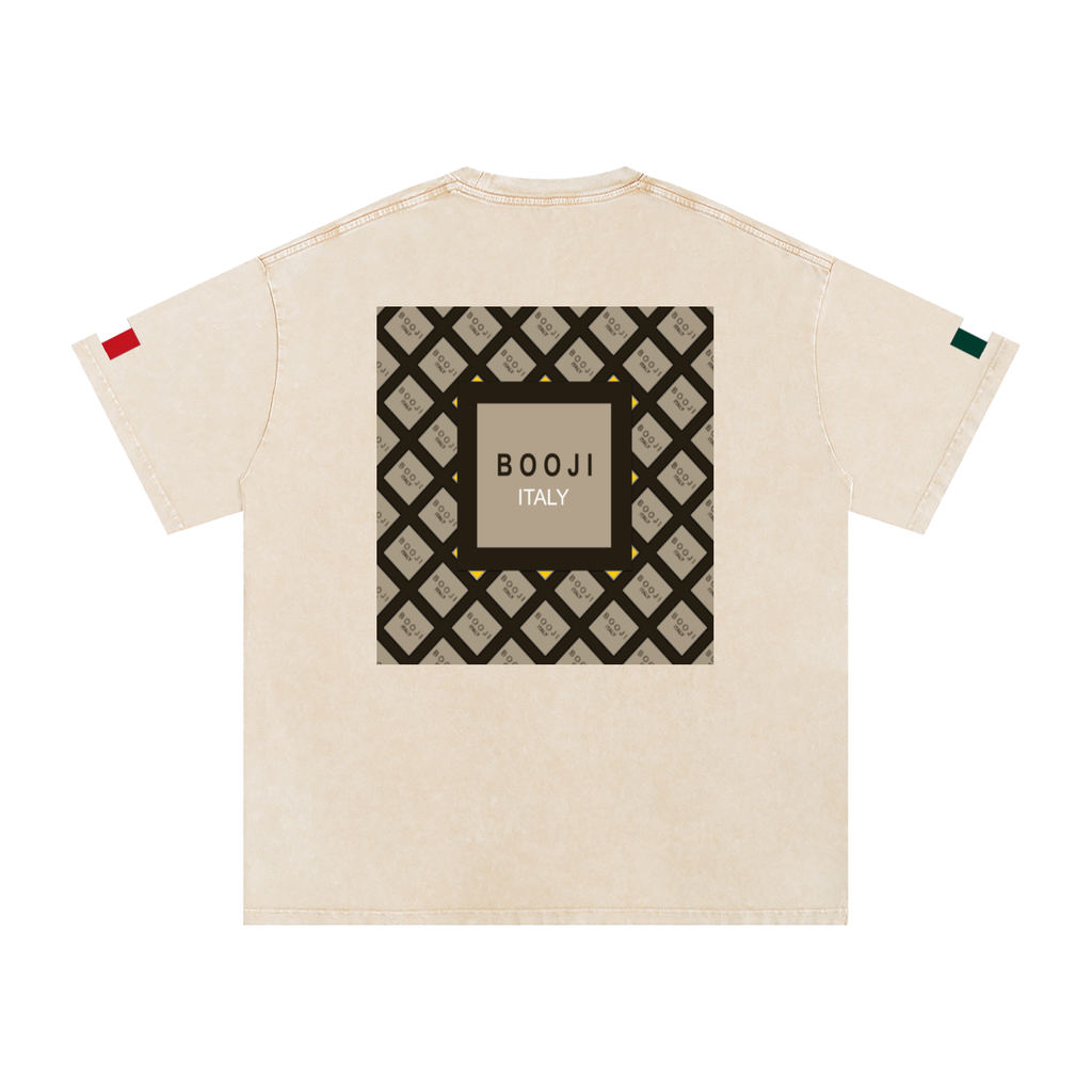 BOOJI ITALY GRAIL'S COLLECTION SNOW WASHED T-SHIRT