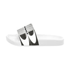 BOOJI ITALY MAGADIGS COLLECTION MEN'S WHITE SOLE SLIDES