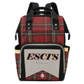 BOOJI ITALY ESCI'S COLLECTION CANVAS & LEATHER DELUXE BACKPACK
