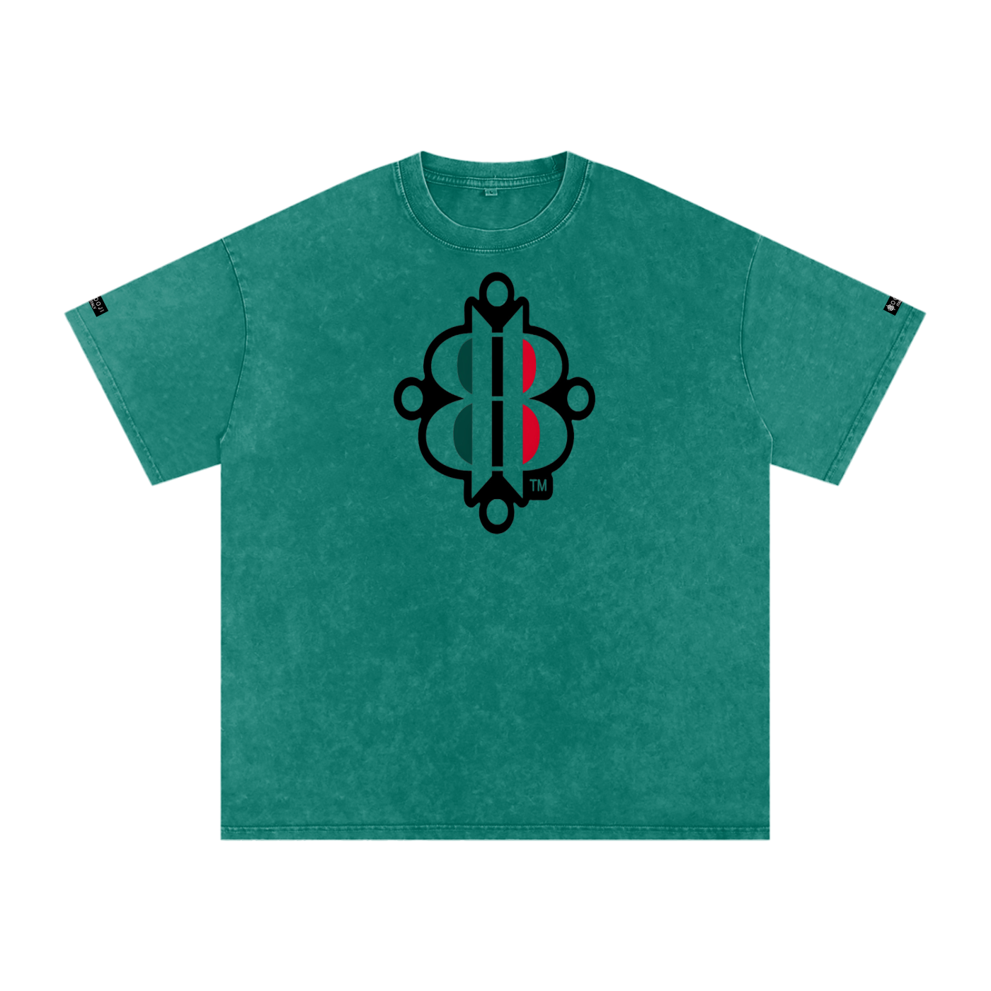 BOOJI ITALY "FLY DENIM MFR." SNOW WASHED T-SHIRT