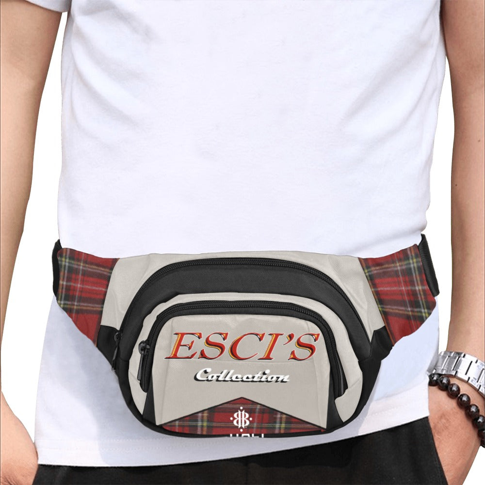 BOOJI ITALY ESCI'S COLLECTION BLACK WAIST BAG