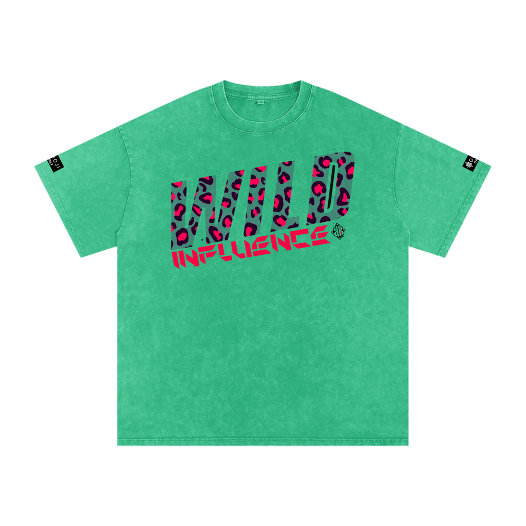 BOOJI ITALY "WILD INFLUENCE" SNOW WASHED T-SHIRT